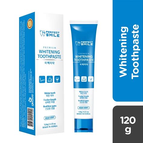 Whitening Toothpaste Aqua Mint 120g .
